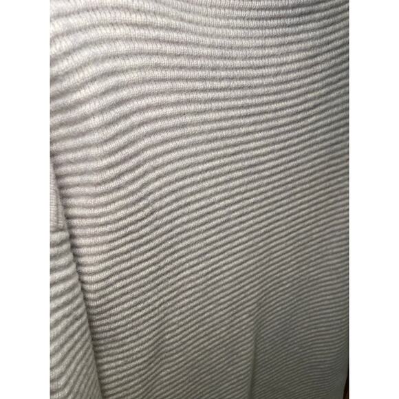 Madewell Women Small Skyscraper Sweater Dress Funnel‎ Neck Ribbed Merino Wool - Picture 13 of 13